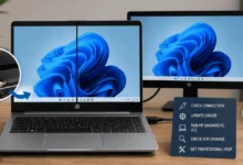 SilverTrend blog post about the Black Line on Laptop Screen HP.