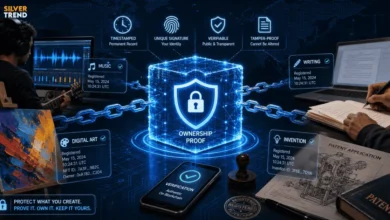SilverTrend blog post about the Blockchain in Intellectual Property.