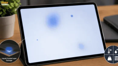 SilverTrend blog post about the Blue Spots on iPad Screen.
