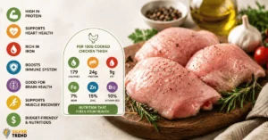 SilverTrend blog post about the Chicken Thigh Nutrition.