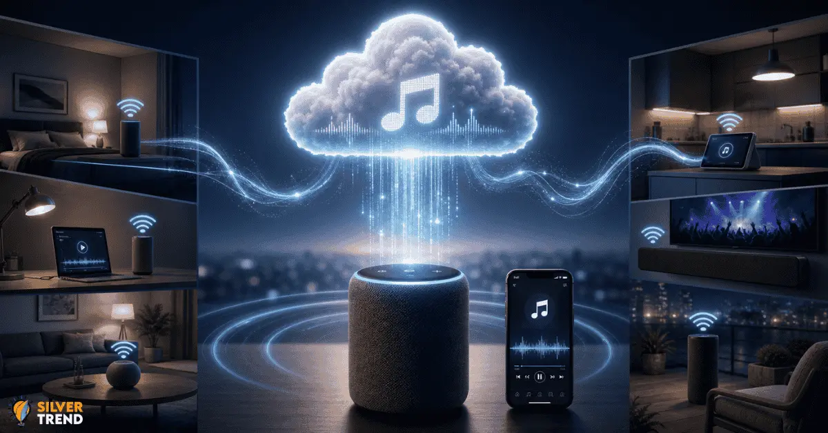 SilverTrend blog post about the Cloud Connected Audio.