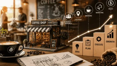 SilverTrend blog post about the Coffee Shop Business Plan.