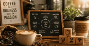 SilverTrend blog post about the Coffee Shop Business Plan.