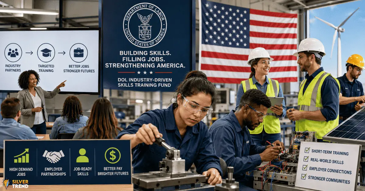 SilverTrend blog post about the DOL Industry-Driven Skills Training Fund.