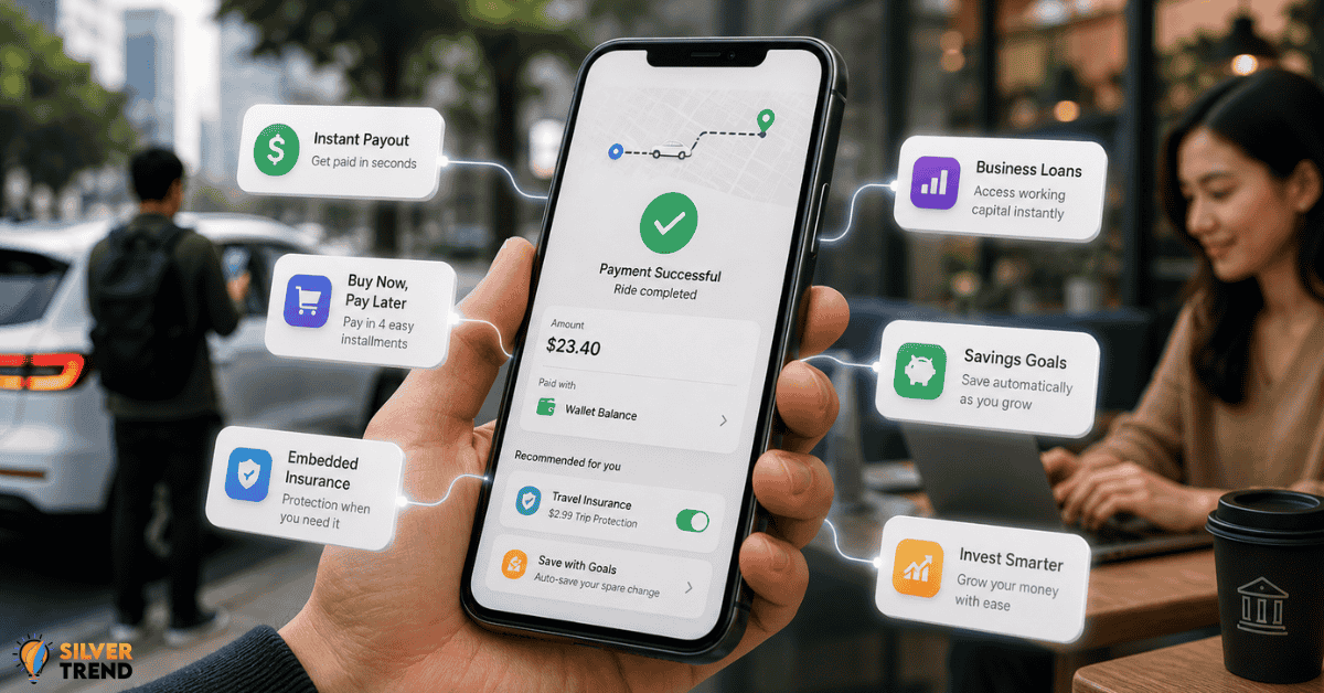 SilverTrend blog post about the Embedded Finance Solutions.