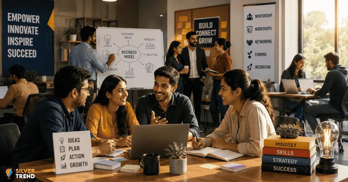 SilverTrend blog post about the Entrepreneurship Development Centre.