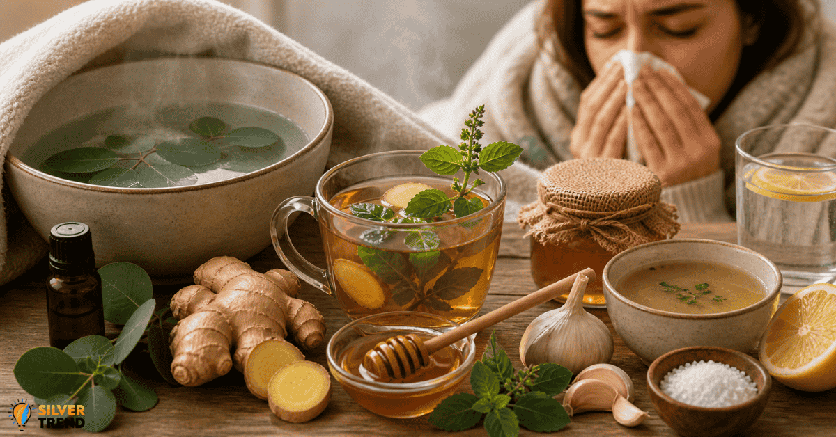 SilverTrend blog post about the Home Remedies for Cold.