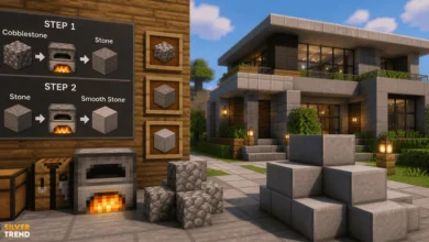 SilverTrend blog post about the How to Make Smooth Stone in Minecraft.