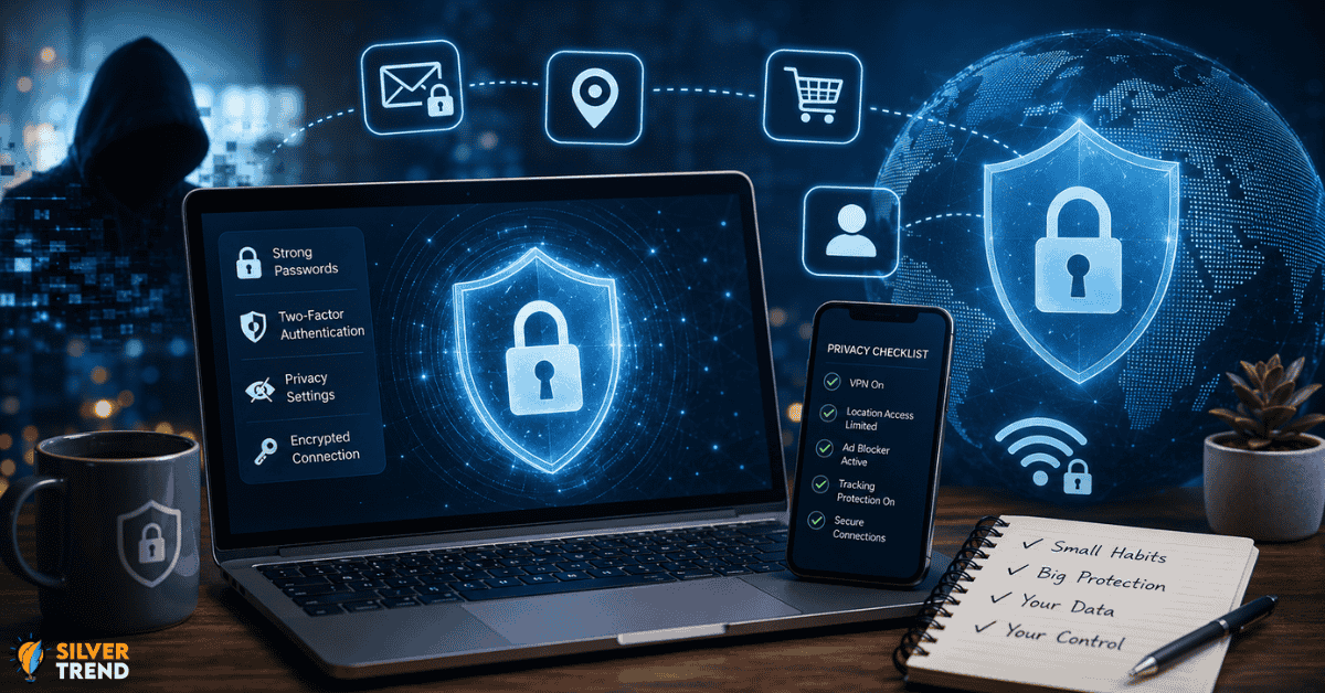 SilverTrend blog post about the How to Protect Your Privacy Online.