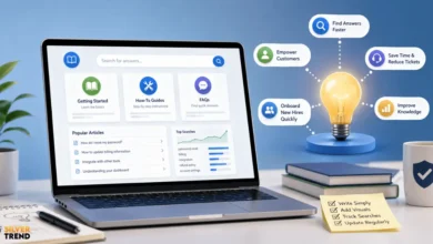 SilverTrend blog post about the Knowledge Base Software.