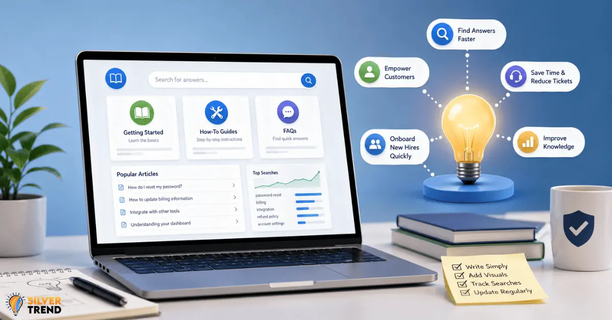 SilverTrend blog post about the Knowledge Base Software.