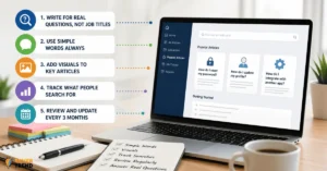 SilverTrend blog post about the Knowledge Base Software.