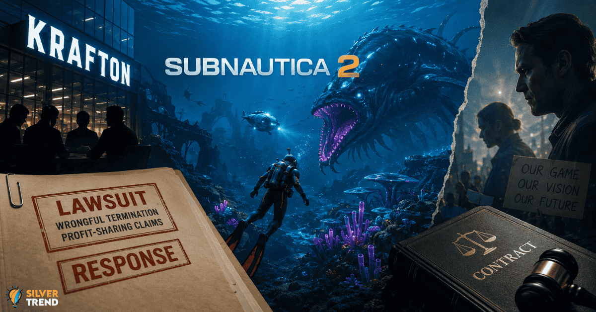 SilverTrend blog post about the Krafton Subnautica 2 Lawsuit Response.
