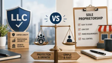 SilverTrend blog post about the LLC vs Sole Proprietorship.