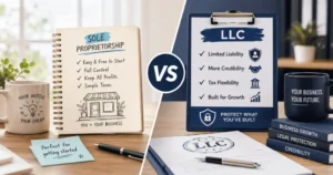 SilverTrend blog post about the LLC vs Sole Proprietorship.
