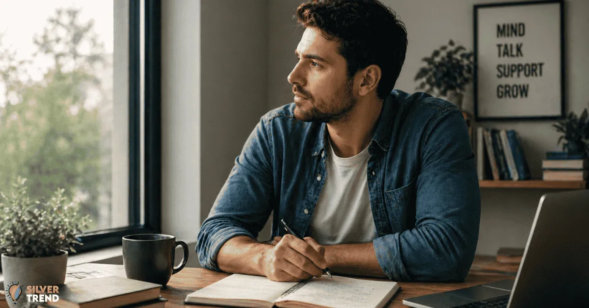SilverTrend blog post about the Men's Mental Health Month.