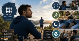 SilverTrend blog post about the Men's Mental Health Month.