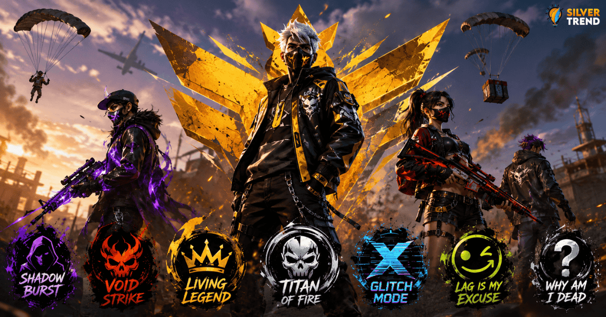 SilverTrend blog post about the Nombres Para Free Fire.