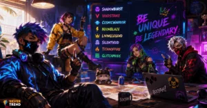 SilverTrend blog post about the Nombres Para Free Fire.