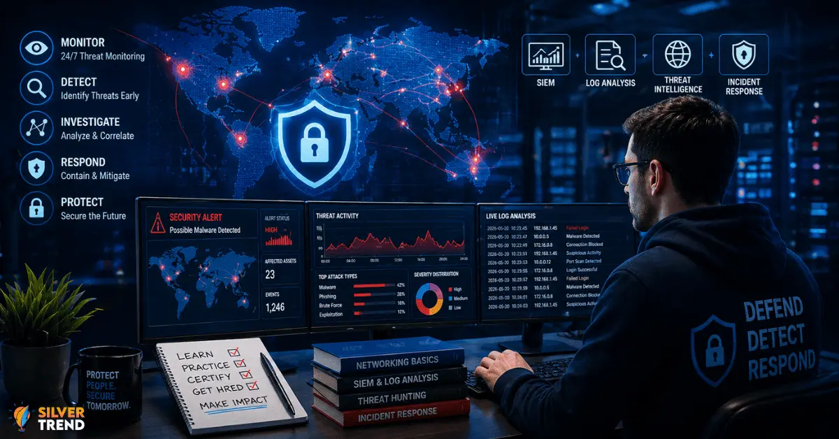 SilverTrend blog post about the SOC Analyst Jobs.