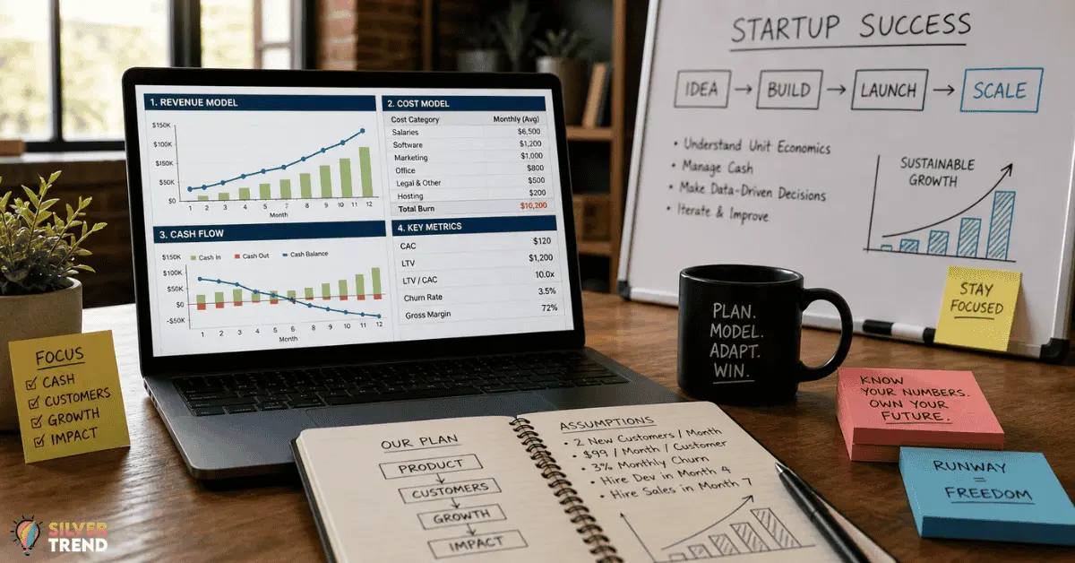 SilverTrend blog post about the Startup Booted Financial Modeling.