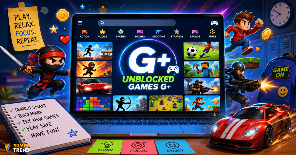 SilverTrend blog post about the Unblocked Games G+.
