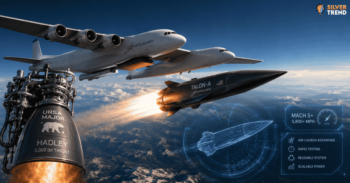 SilverTrend blog post about the Ursa Major Stratolaunch Hypersonic Technology.