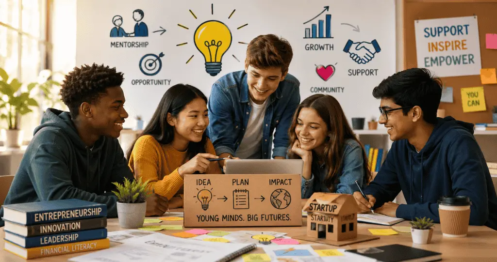 SilverTrend blog post about the Youth Entrepreneurship Support.