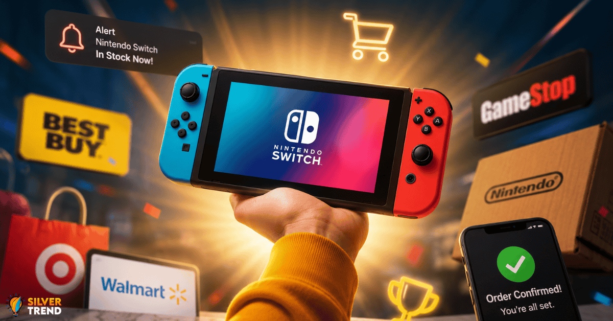 SilverTrend blog post about the nintendo switch pre orders.