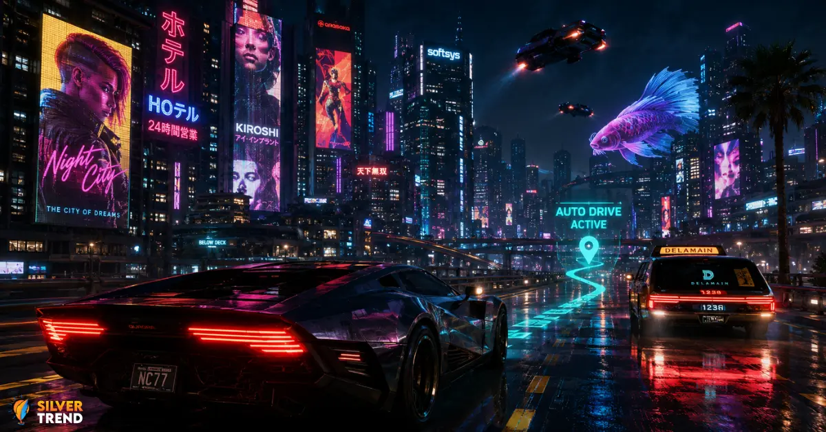 SilverTrend blog post about the Cyberpunk 2077 Update 2.3.