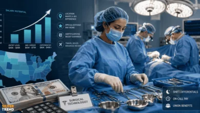 SilverTrend blog post about the SilverTrend blog post about the Surgical Tech Salary.
